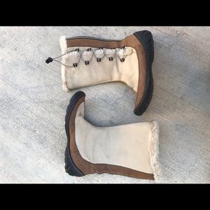 Clarks Privo leather Faux women’s winter boots